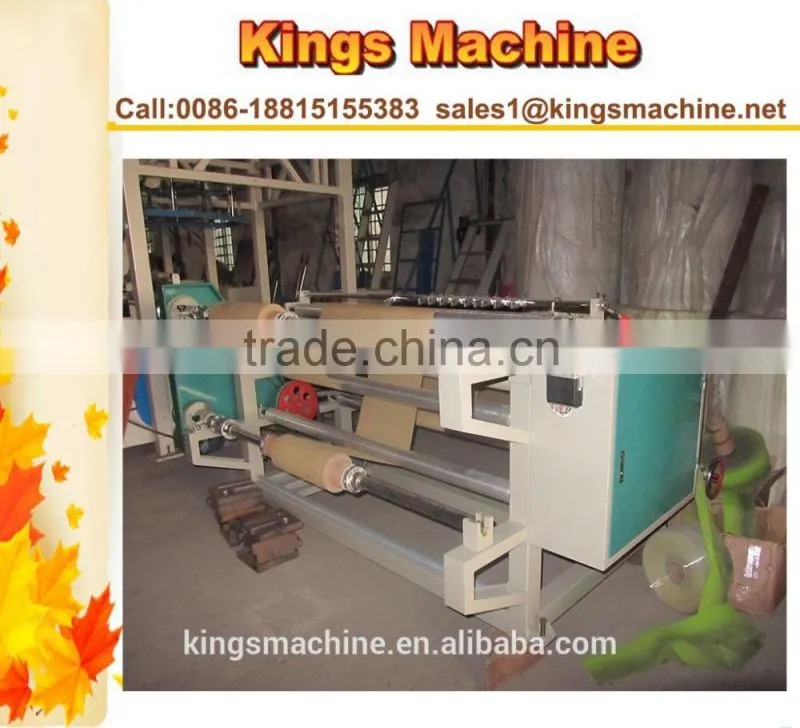 Fully Automatic Thermal Paper Slitting Machine , 1300mm Slitting Rewinding Machine, Slitter Rewinder(Kings brand)