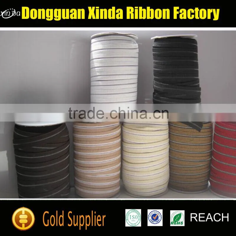 Factory Direct Polyester Custom Non-slip Elastic Band