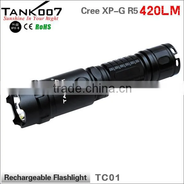 led flashlight work light police torch 12v hunting lights