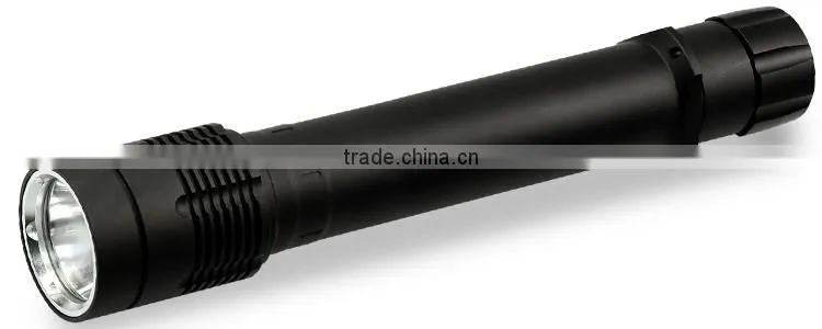 Most powerful 1000 Lumen xm l2 Ip68 26650 rechargeable battery led flashlight for diving