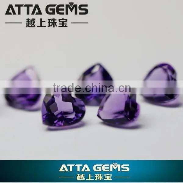 Semi precious stone created amethyst