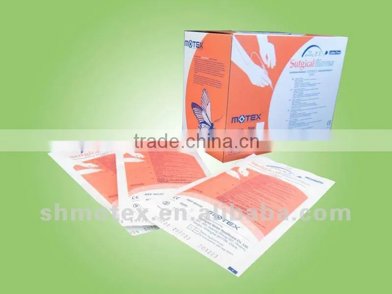 Anti allergic non latex non powdered gloves