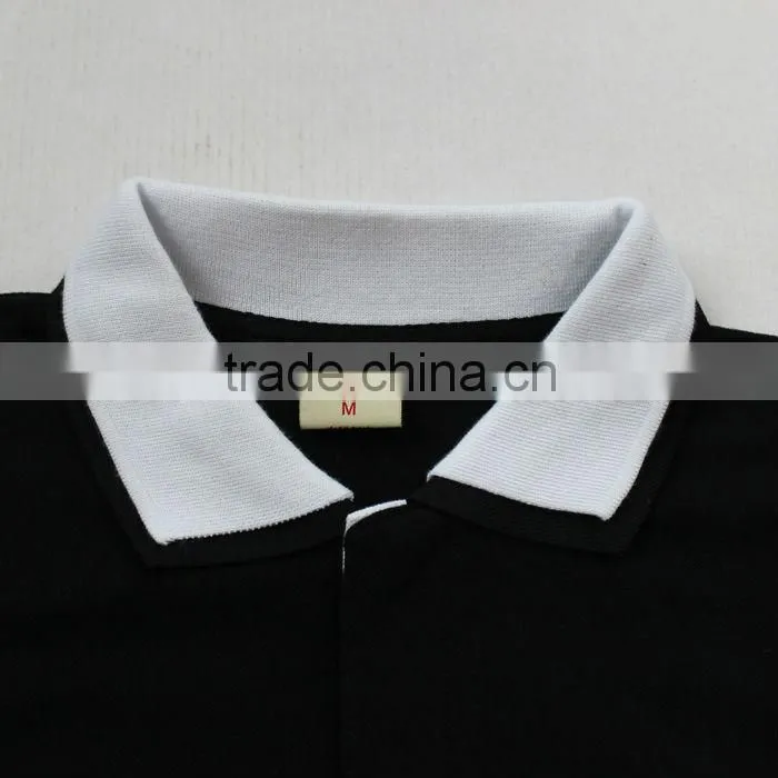 custom double collar shirt mens polo shirt