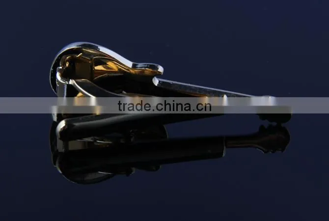 Wholesale fashionable tie bar guitar tie clip