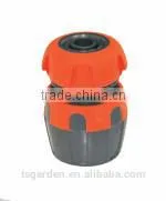 1/2" comfort hose connector with water stop