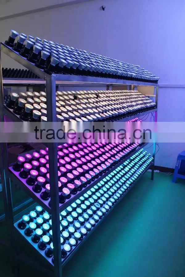 3W RGB led mr16 gu10 e27 e14 led spotlight with remote control