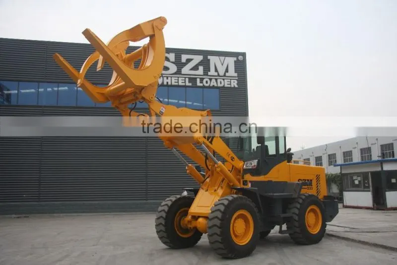 Chinese top brand SZM high dumping ZL-30wheel loader