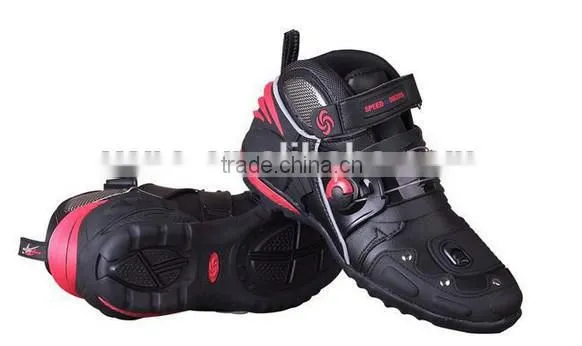 Made in China good quality cheap price motorcycle racing boots A09002