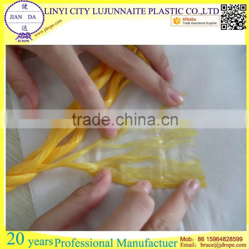 Slit Film Blue Polypropylene Rope