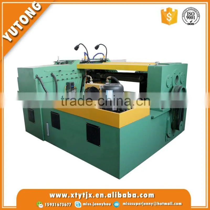 Lower cost roll thread machine / nuts and bolts making machines with 500KN 110MM diameter