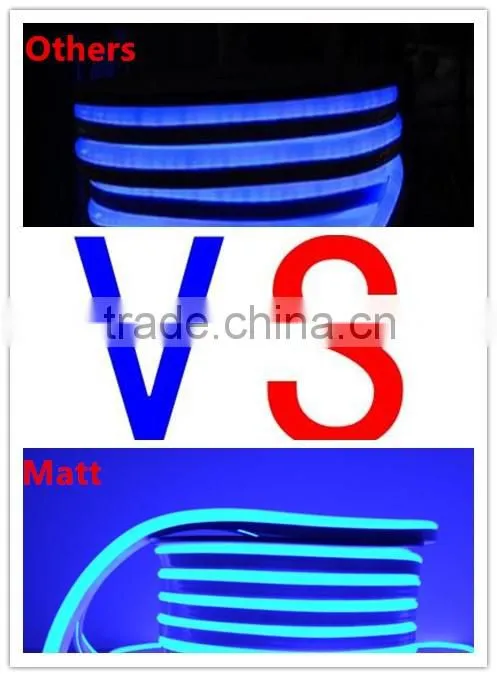 Holiday large project for decoration light thick led neon flex