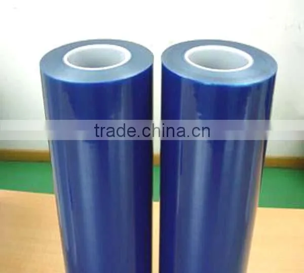 Blue Anti-static Protective PET Film for Screen Protector with Low Viscosity