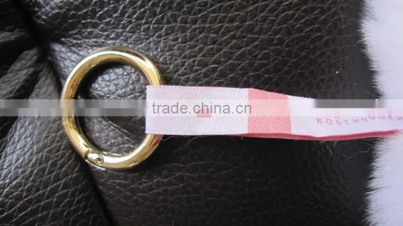 New design starfish Rabbit hair keychain with heart shaped