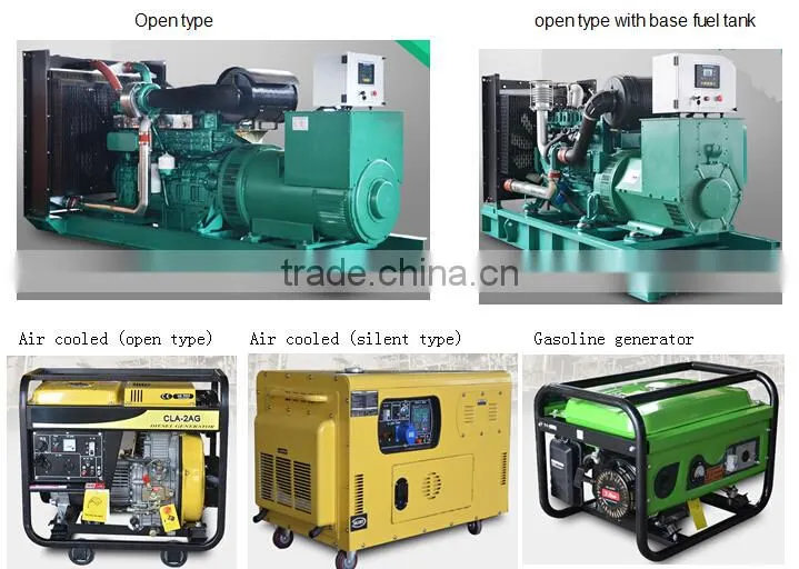 China turbine generator 200kw 250kva Yuchai diesel power plant generating set