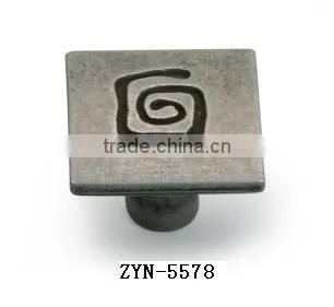 Vintage zinc alloy cabinet knob,antique furniture handle,furniture knob