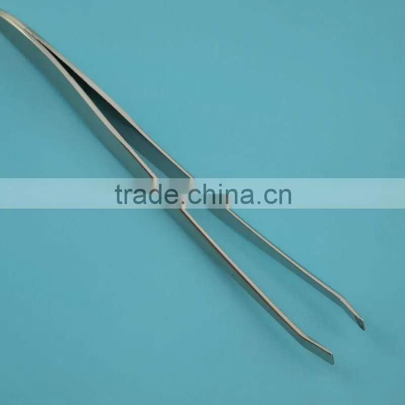 Pearl nickel finished fashional vetus tweezer