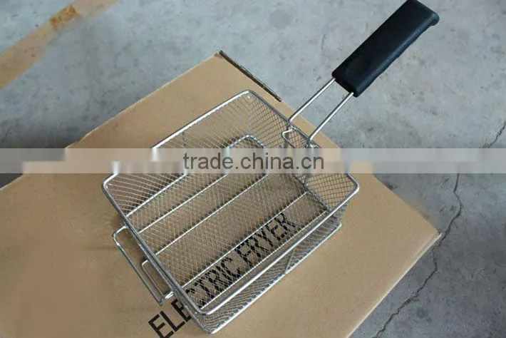 13L stainless steel industrial deep fat fryer