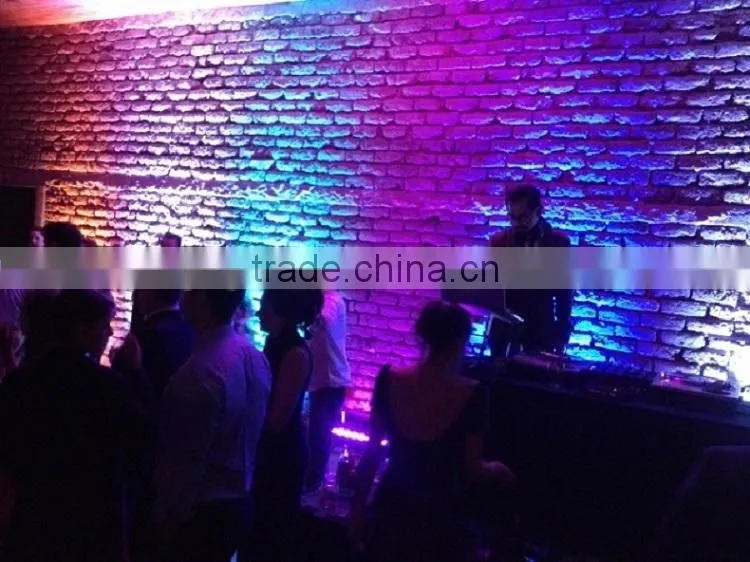 12x10w 4in1 RGBW Slim led light bar for theatre stage backlight decorate