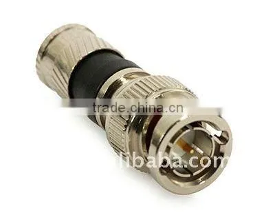 CATV RG59.RG6, RG58 BNC compression RF Coaxial Cable connector