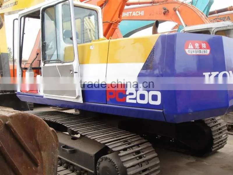Original komatsu excavator sale pc200-5, also pc200-1,pc200-3,pc200-6,pc200-7
