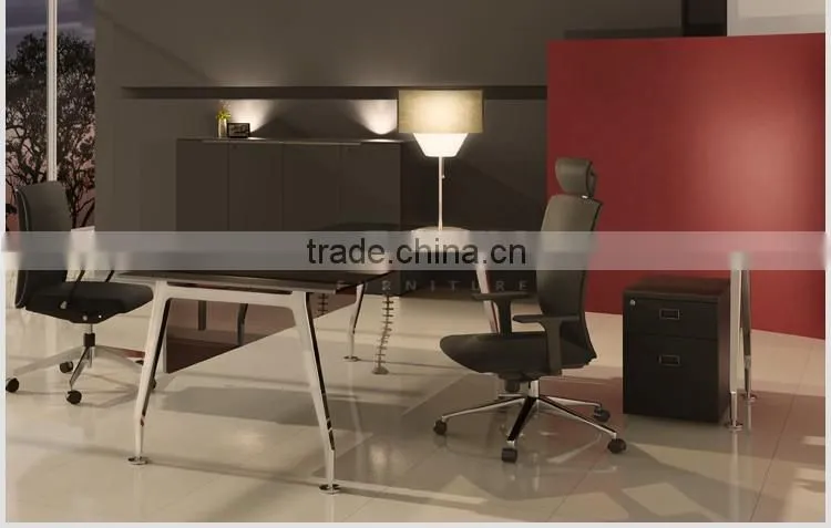 Customized modern high end L-shape executive office furniture