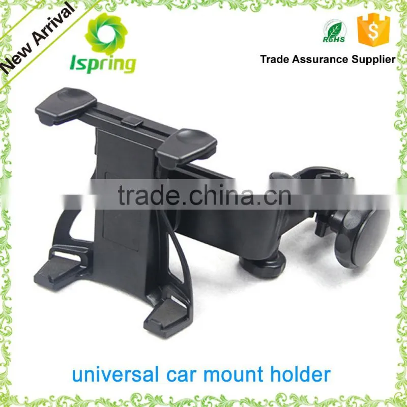 360 Degrees Revolving Car Headrest Tablet Holder for iPad