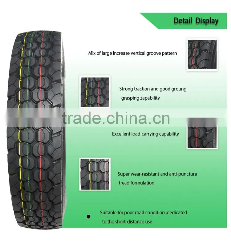 Radial Truck Tire 11.00R20 TBR Tire From China