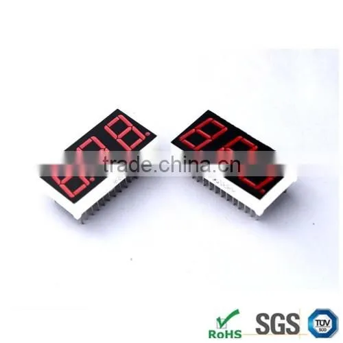 SZ Manufacturer price 2.3 inch 7 segment led display with 3 digits