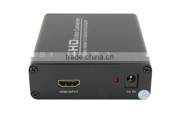LM-HV01 Video Converter HDMI to VGA With 3.5mm Audio Converter Box