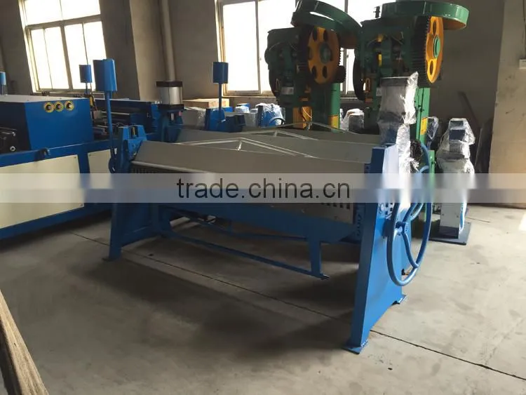 hand operated metal plate bending machine