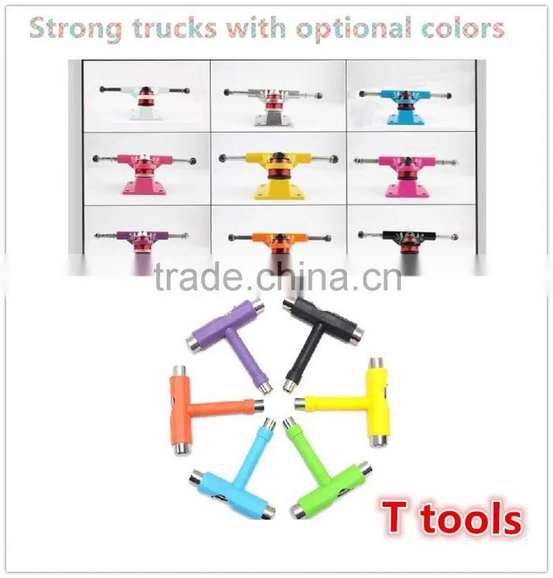 Nice gift for children high quality plastic skateboard