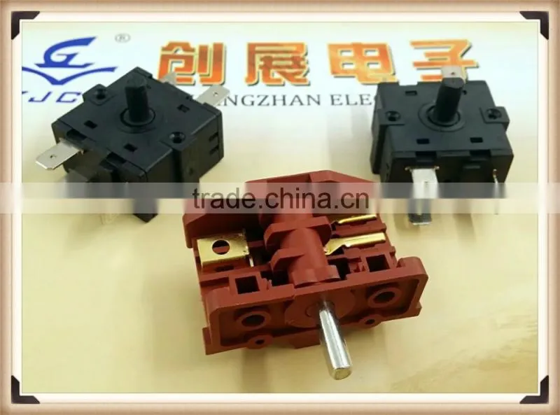 chzjcz/Supply rotary switch Warm air blower rotary switch electric oven switch Three gear rotary switch