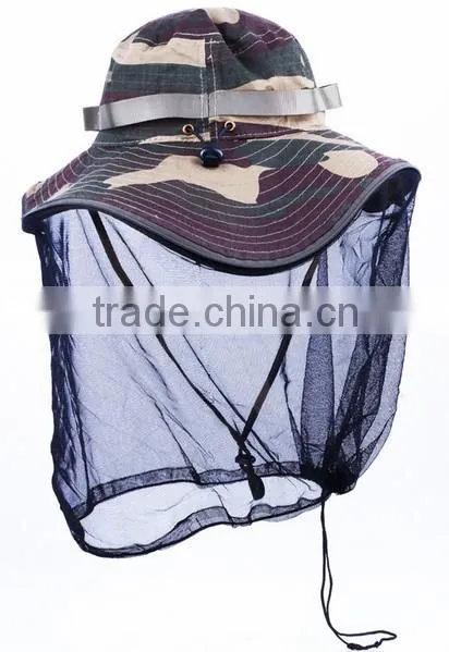 100% cotton camouflaged multi panel bucket cap fisherman hat fishing cap