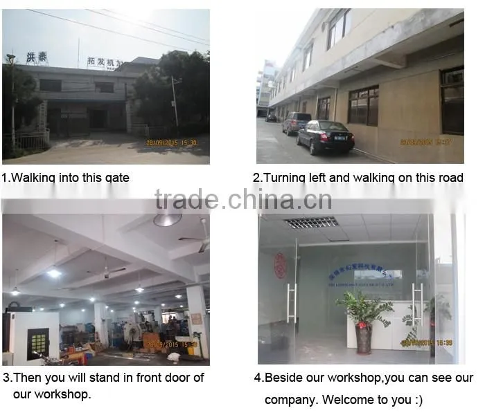 Custom made precision mild steel plate stainless steel tube cnc milling parts