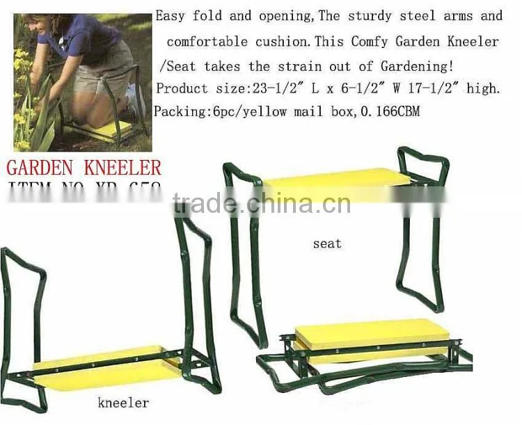 Gardman Foldaway Garden Kneeler Seat