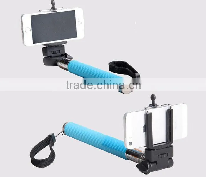 2 in 1 Combo Handheld Monopod Plus Self-timer kit Bluetooth Wireless Camera AB Shutter for Android iphone Samsung HTC CL-70