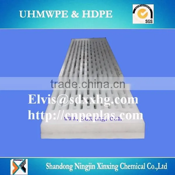 UHMWPE customized spare parts/plastic block uhmwpe parts/fixed gear parts