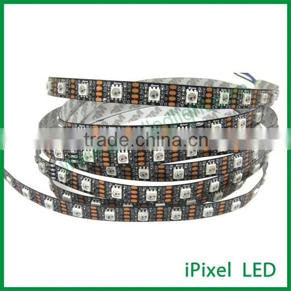 60 leds ws2811 high bright DC12v led strip warm white led strip spi
