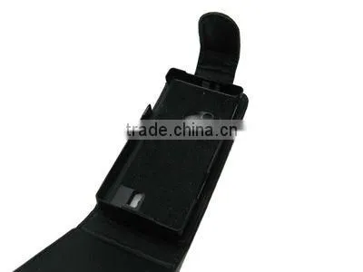 Flip Leather Case with Holder for sony ericsson J20 HAZEL