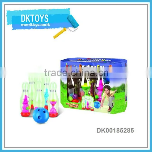 Special Indoor Intertainment Sports Toy Kids Bowling Set With Light