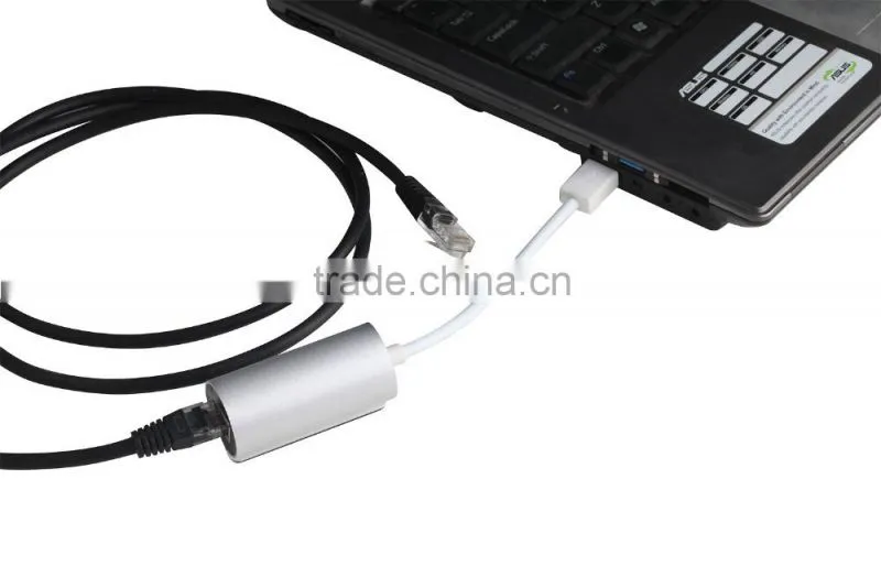 USB 3.0 hub to Gigabit Ethernet LAN Wired Network Adapter for Windows, Mac, Chromebook, Linux, and Specific Android Tablets