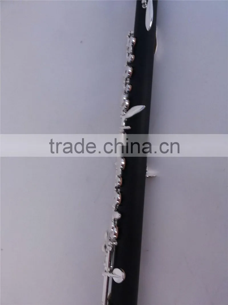 composite wood body cupronickel keys with siver plated children type C oboe
