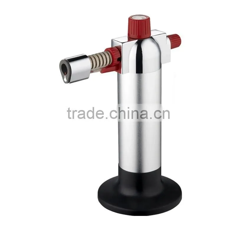 Culinary Torch with Flame Adjuster Wheel Pretty Design Micro Butane Kitchen Blow Torch EK-912