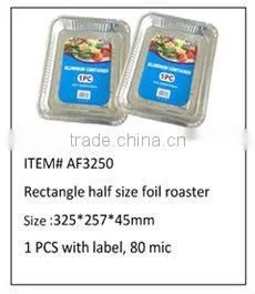 8'' Disposable Square Aluminium Foil Gas Stove Protector With One Hole