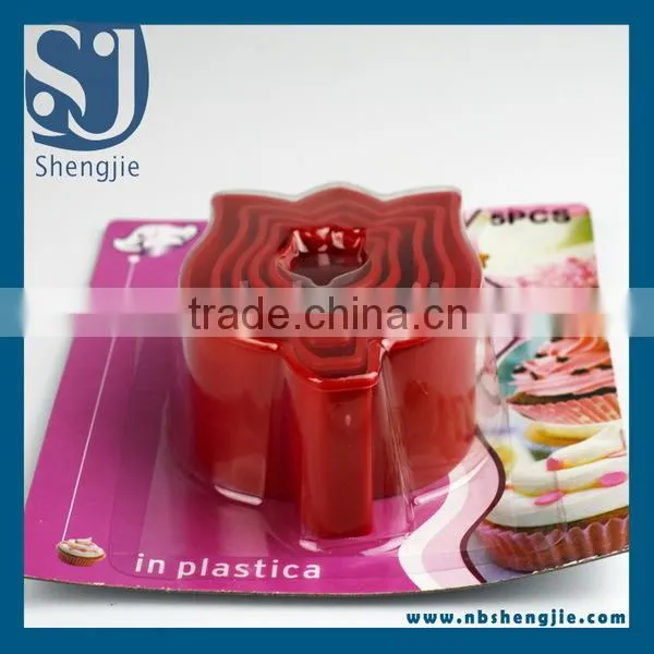 Trade Assurance Plastic Hexagon Shape Cake cutter mould