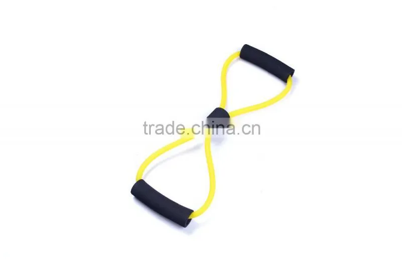 High Quality Yoga Rope Pull Lines Bands Stretch Latex Fitness Exercise High Tension