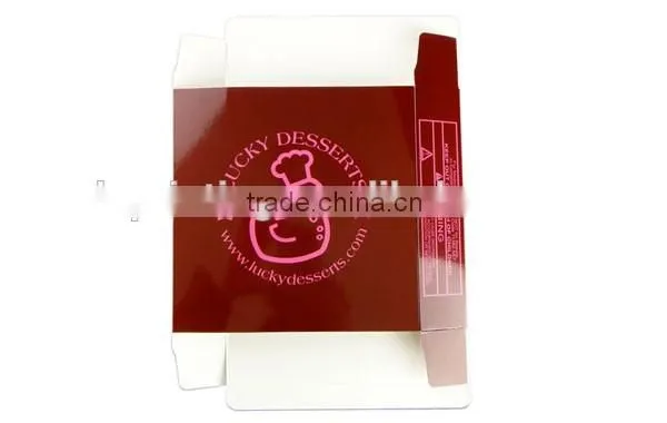 high quality cake box with window in shanghai