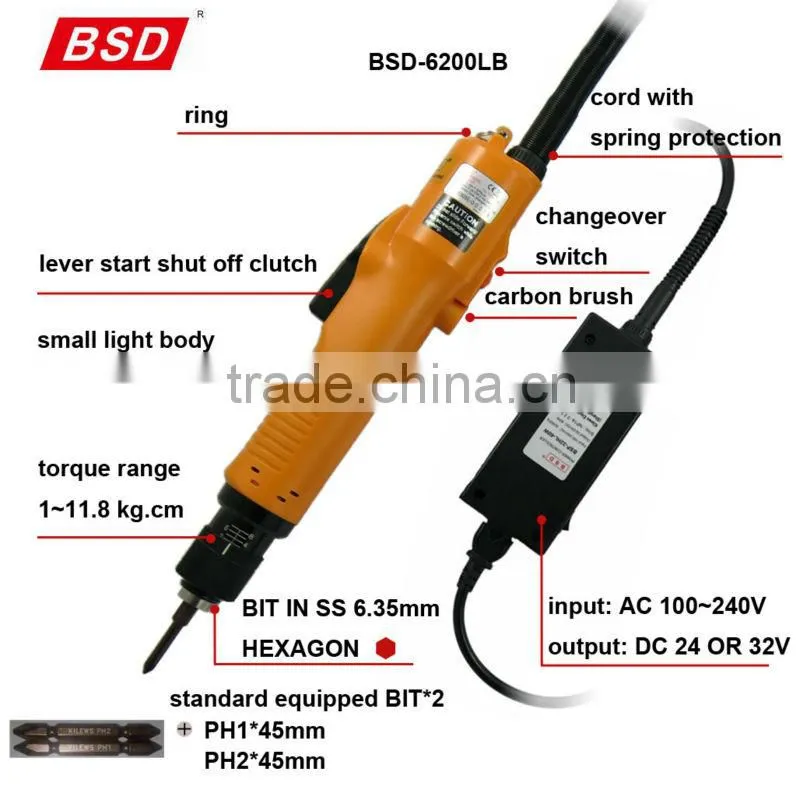 KILEWS BSD-6200 Torque Precision Fully Automatic Electric Screwdriver for production line ,production tools, shut off clutch