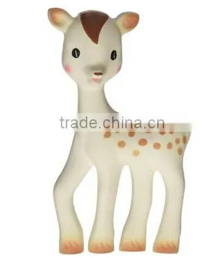 Custom 100% food grade silicone rubber white cat bath toy with squeaker