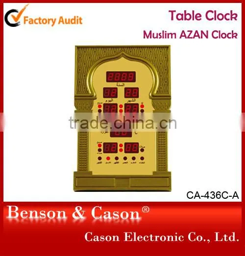 Home Decoration Landscape LED Wall Clock